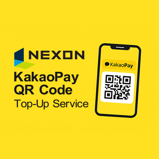 NEXON Korea KakaoPay QR Code Top-Up Service